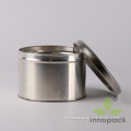 Small Round Metal Box for Oil and Glue